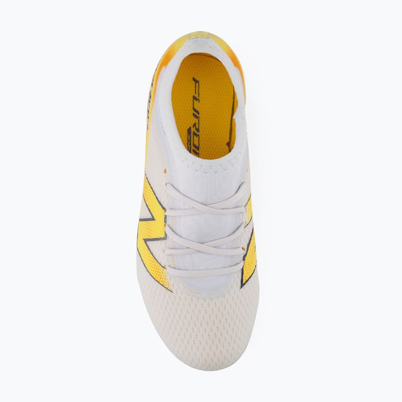 Dětské kopačáky New Balance Furon Team V9 FG fresh air/satsuma orange 2