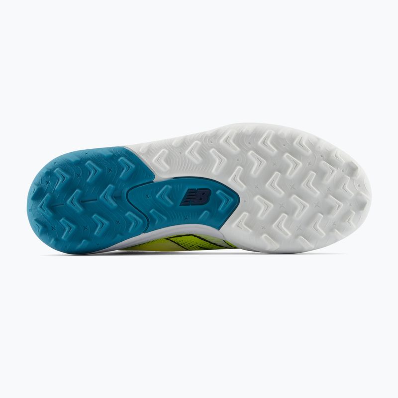 Dětské kopačáky New Balance Furon Team V9 TF white/alkaline green 5