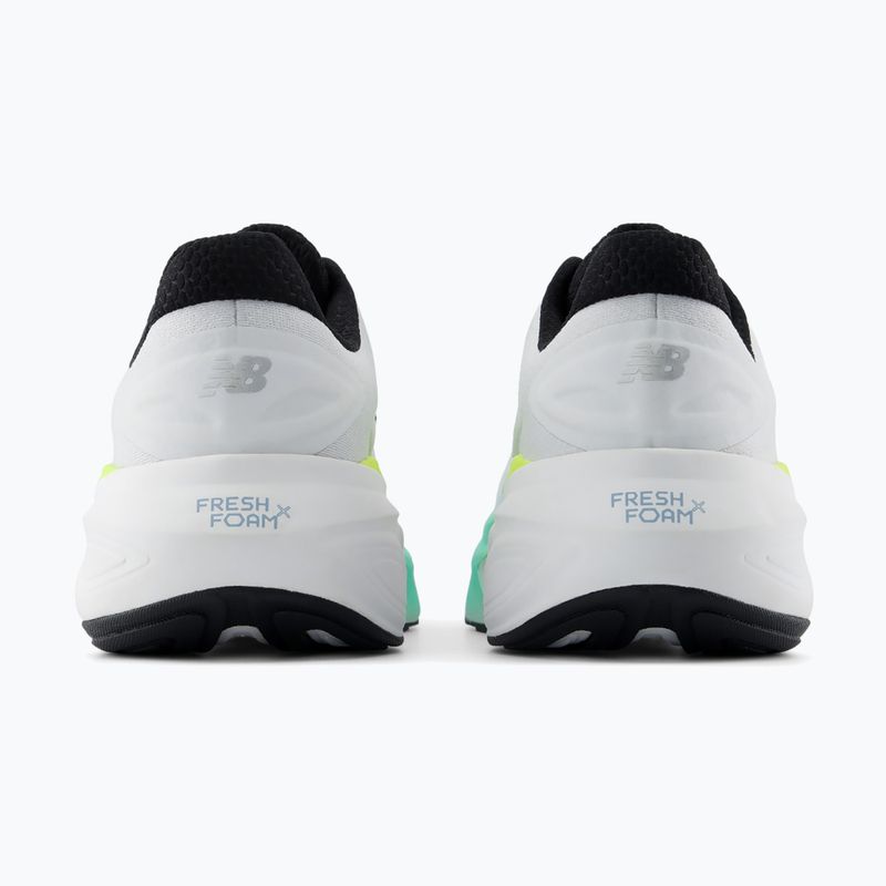 Pánské běžecké boty New Balance Fresh Foam More V6 white/bright mint 3