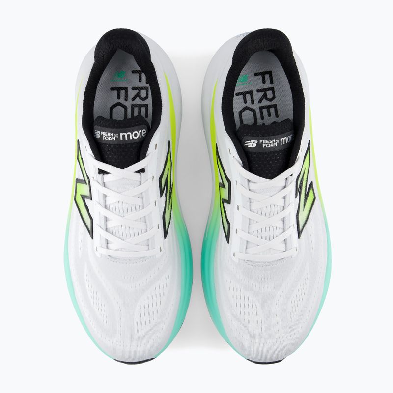 Pánské běžecké boty New Balance Fresh Foam More V6 white/bright mint 4