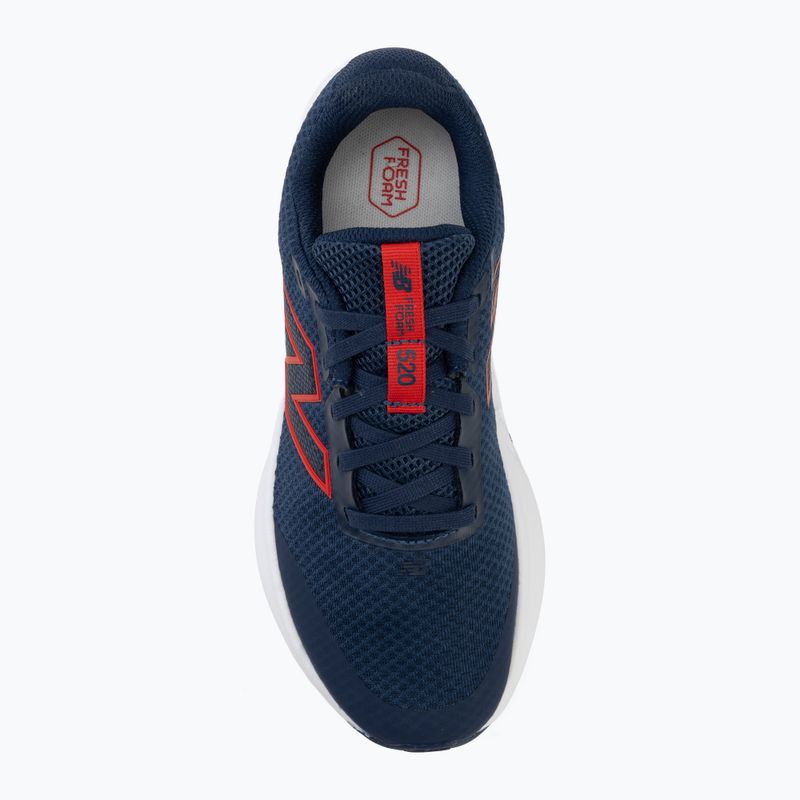 Dětské běžecké boty New Balance 520's Lace V9 nb navy/true red 5