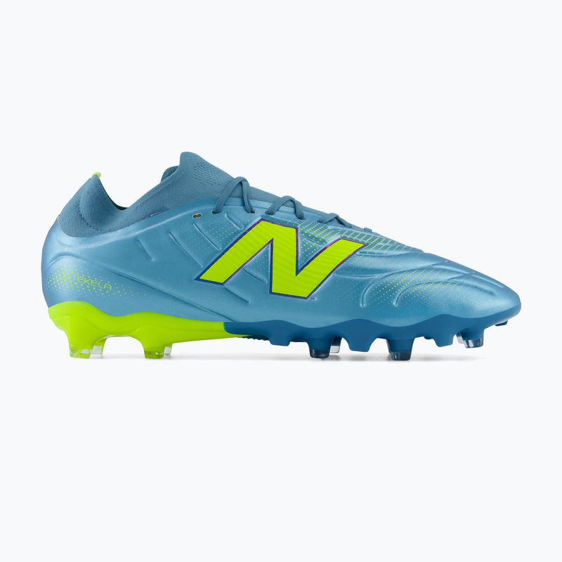 Kopačky New Balance Tekela Team Low V5 FG metallic blue/alkaline green/team navy 2