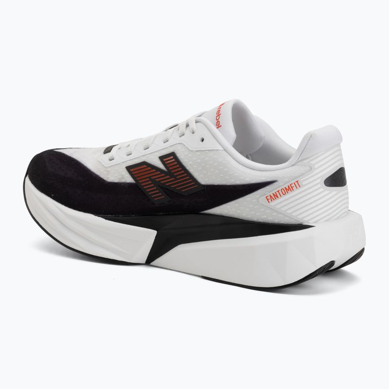 Pánské běžecké boty New Balance FuelCell Rebel V5 white/neo flame 3