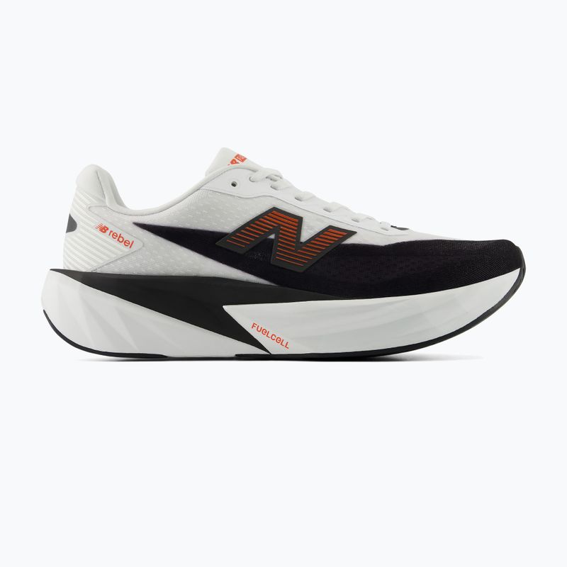 Pánské běžecké boty New Balance FuelCell Rebel V5 white/neo flame 2