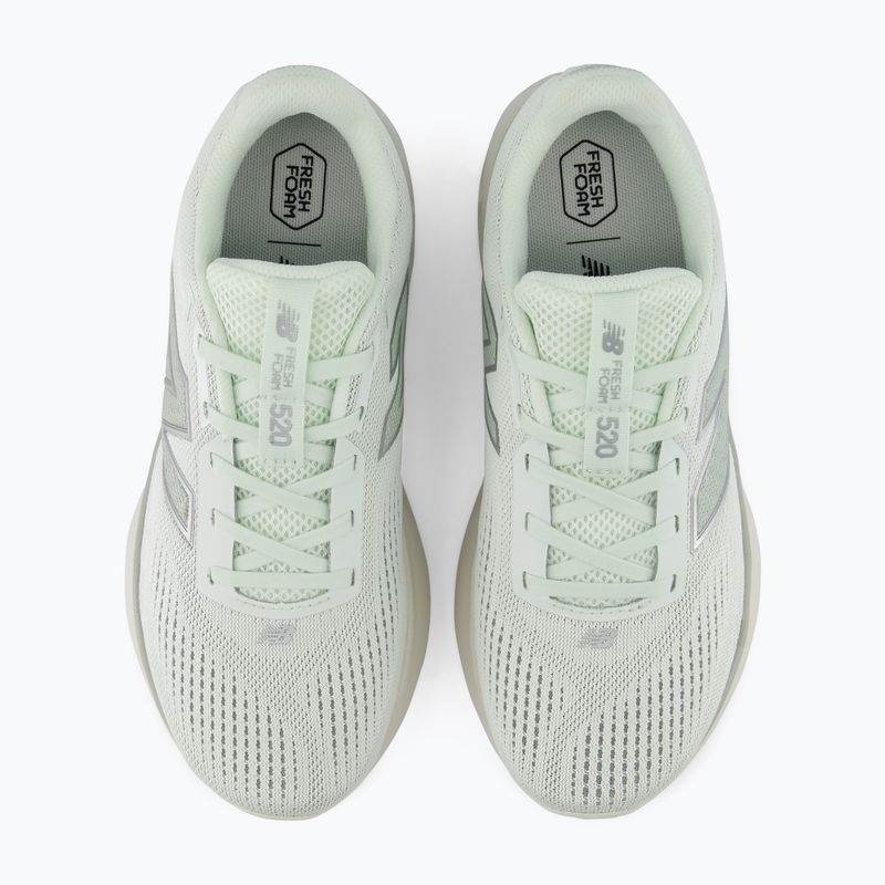 Dámské běžecké boty New Balance Fresh Foam 520's V9 mint water/lone star grey/silver metallic 5