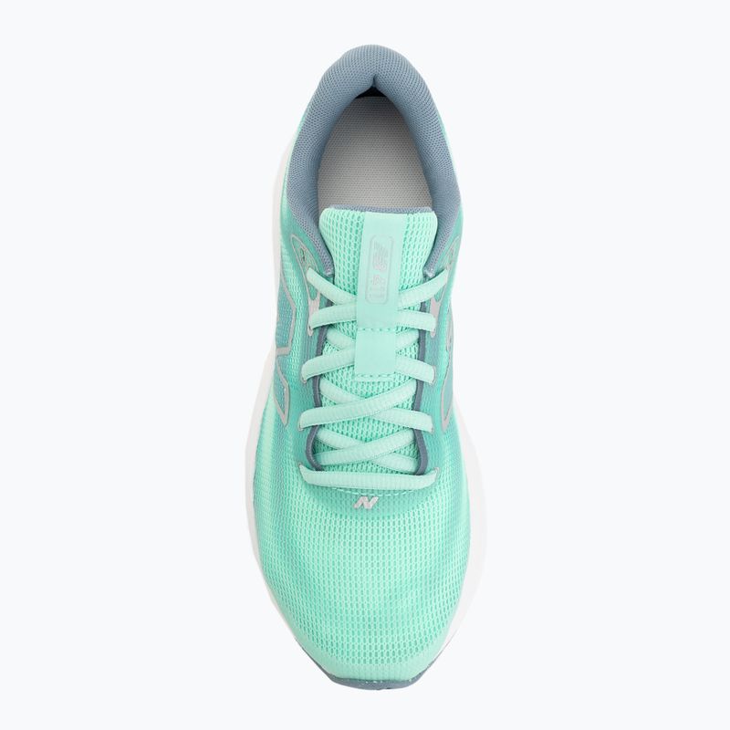 Dámské běžecké boty New Balance 411's V4 bright mint/zinc blue/silver metallic 5