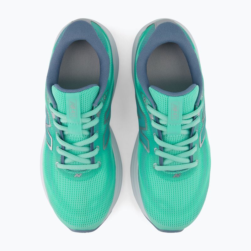 Dámské běžecké boty New Balance 411's V4 bright mint/zinc blue/silver metallic 5