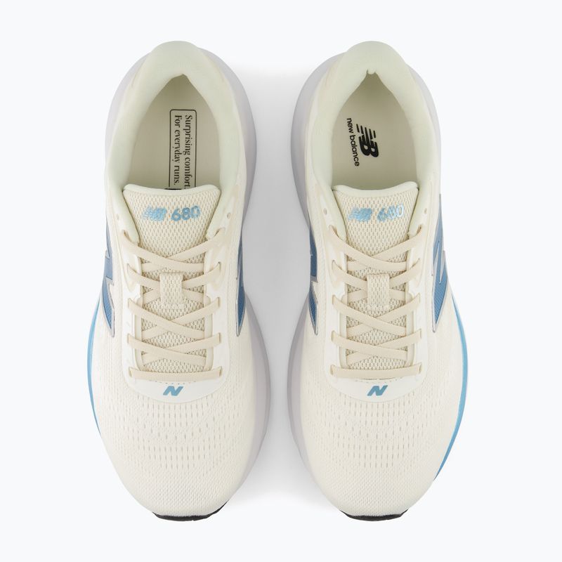 Dámské běžecké boty New Balance Fresh Foam 680's V9 sea salt/altitude metallic/white 5