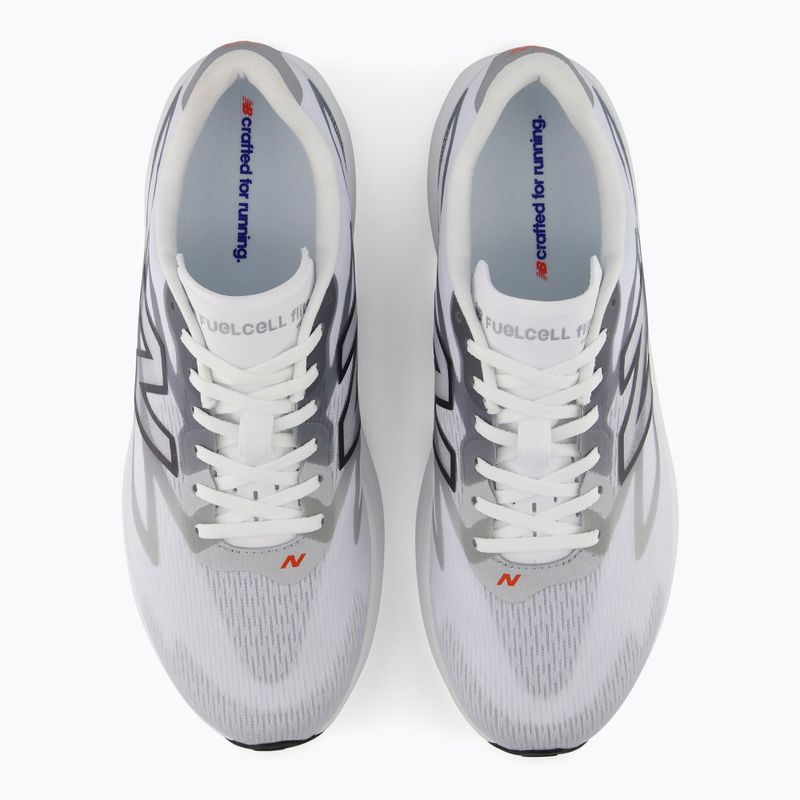 Pánské běžecké boty New Balance FuelCell Flite-R V1 white/slate grey/neo flame 7