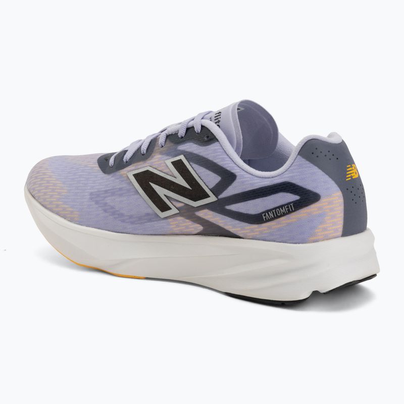 Pánské běžecké boty New Balance FuelCell Flite-R V1 smoked violet/satsuma orange/meteorite 3