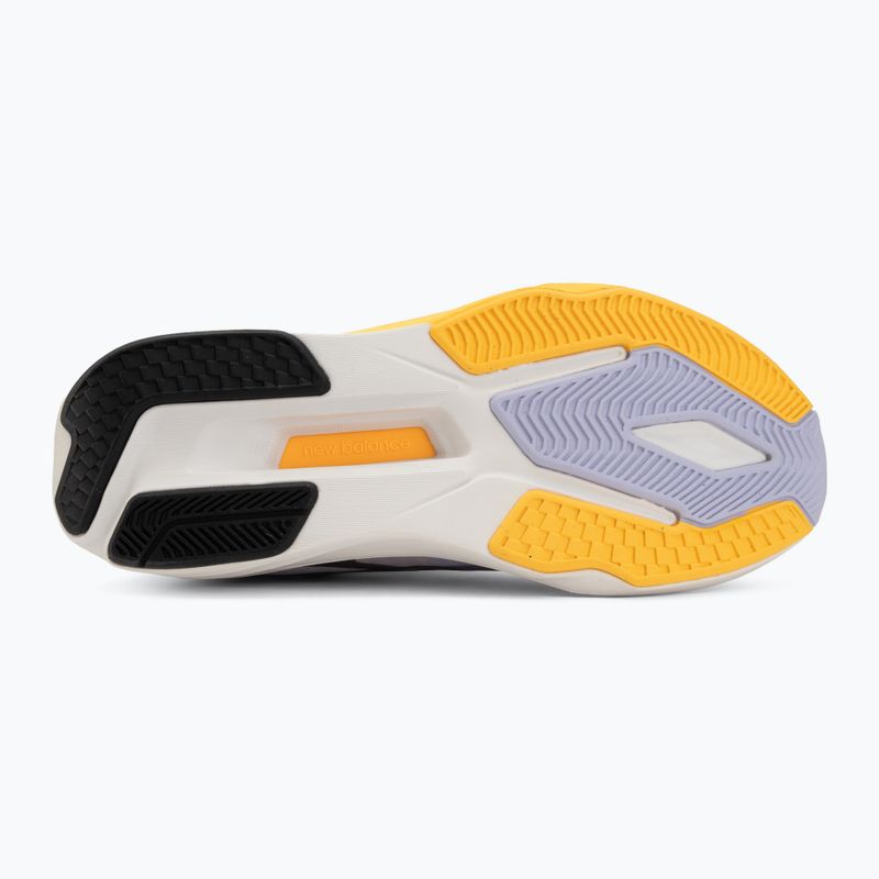 Pánské běžecké boty New Balance FuelCell Flite-R V1 smoked violet/satsuma orange/meteorite 4