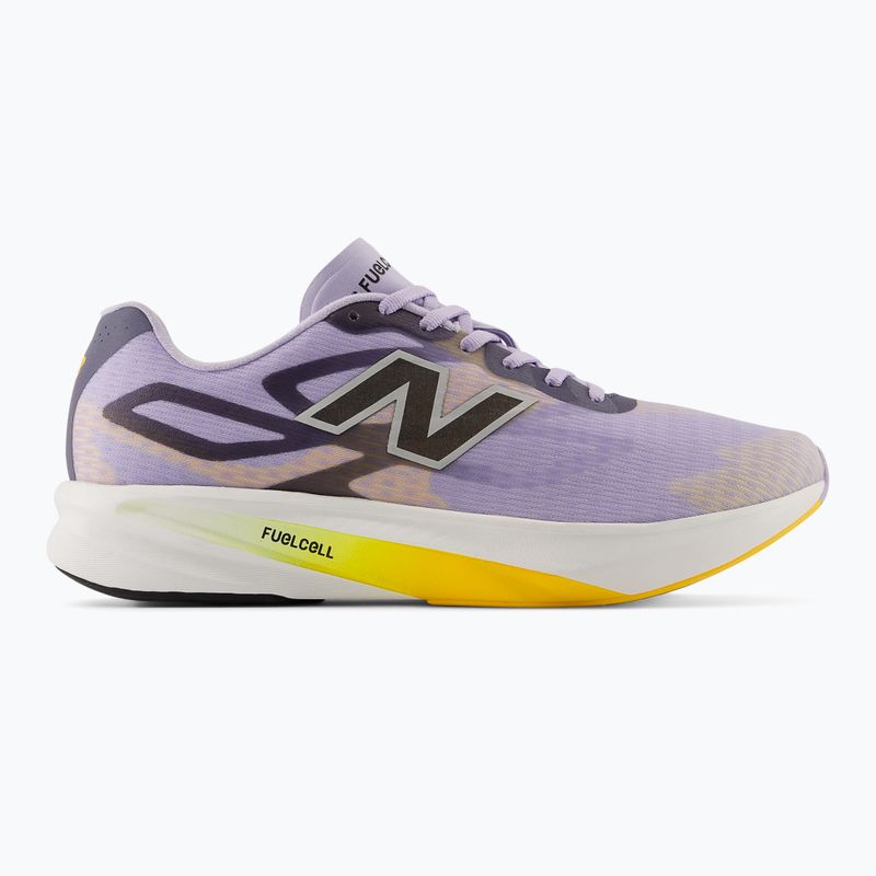 Pánské běžecké boty New Balance FuelCell Flite-R V1 smoked violet/satsuma orange/meteorite 2