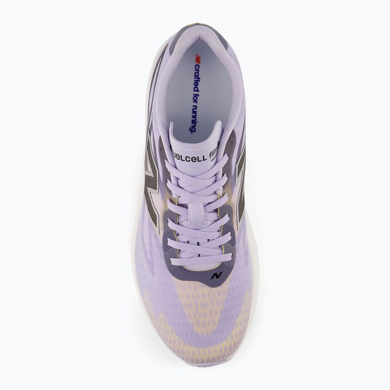 Pánské běžecké boty New Balance FuelCell Flite-R V1 smoked violet/satsuma orange/meteorite 5