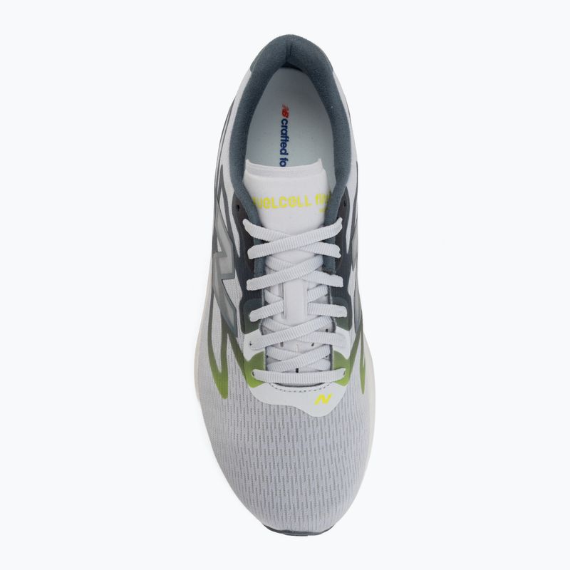 Pánské běžecké boty New Balance FuelCell Flite-R V1 fresh air/shadow blue/alkaline green 5