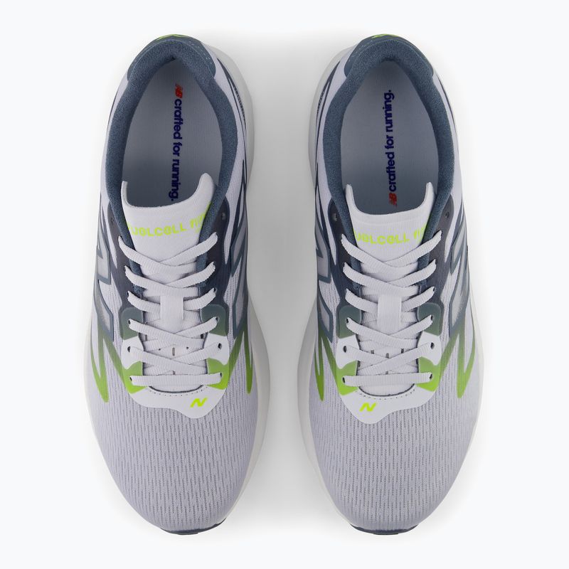 Pánské běžecké boty New Balance FuelCell Flite-R V1 fresh air/shadow blue/alkaline green 7