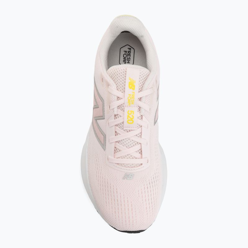 Dámské běžecké boty New Balance Fresh Foam 520's V9 pink salt/pink granite/silver metallic 5