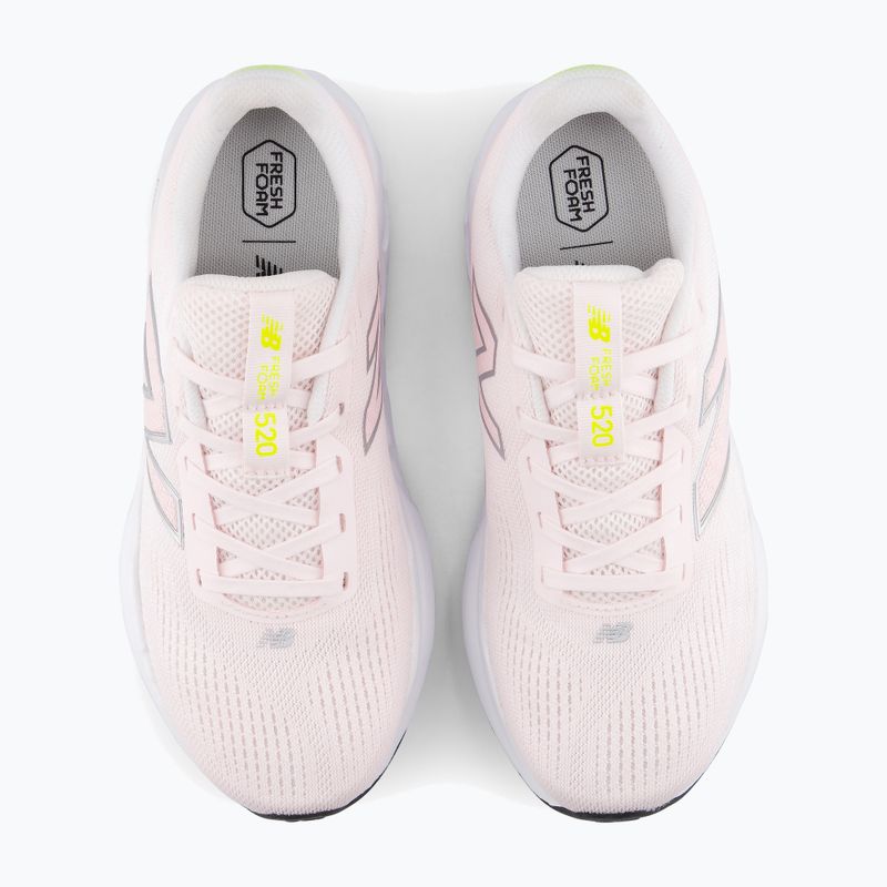 Dámské běžecké boty New Balance Fresh Foam 520's V9 pink salt/pink granite/silver metallic 5