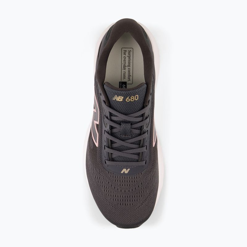 Dámské běžecké boty New Balance Fresh Foam 680's V9 black cement/pink salt 5