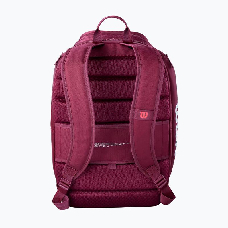 Tenisový batoh Wilson Defyer Tennis Backpack V1 red 2
