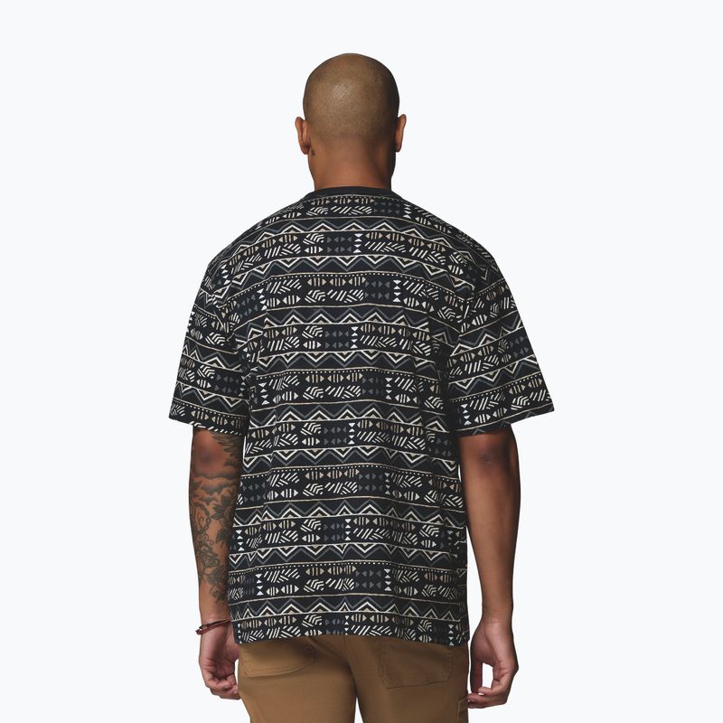 Pánské tričko Columbia CSC Heavyweight Printed Tee black/horizons 3