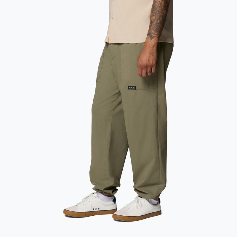 Pánské trekingové kalhoty Columbia Landroamer Scout stone green 4