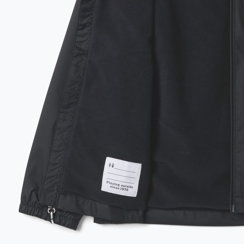 Dětská nepromokavá bunda Columbia Rainy Trails III Fleece Lined black 3