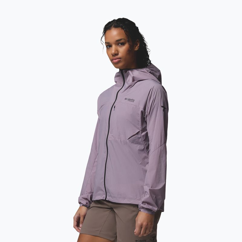 Dámská větrovka Columbia Khyex Pro Wind shale purple 4