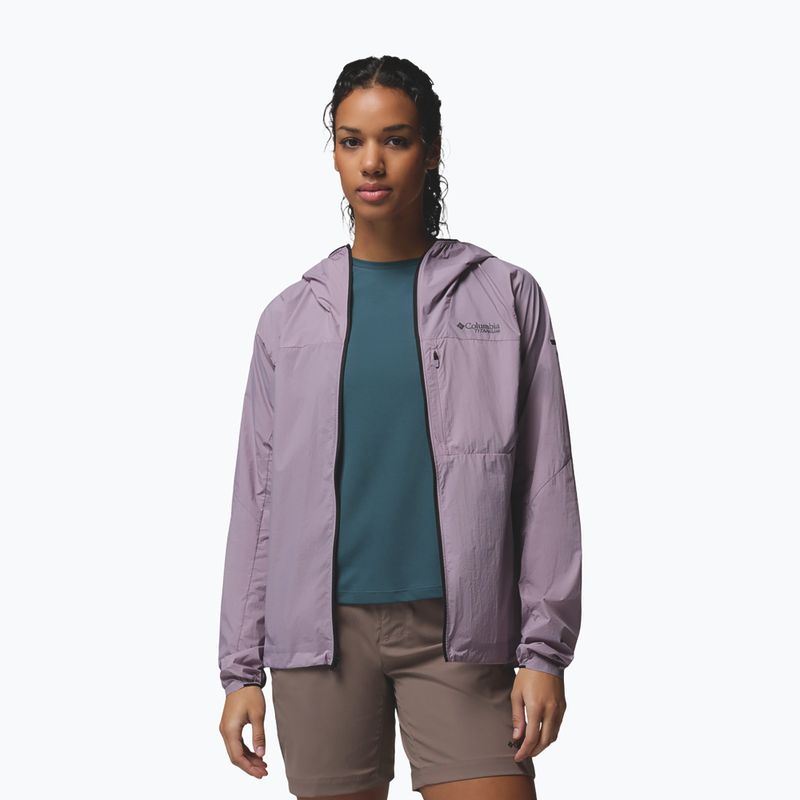 Dámská větrovka Columbia Khyex Pro Wind shale purple 5