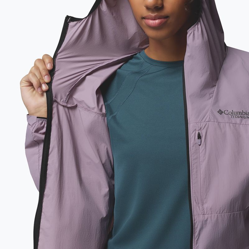 Dámská větrovka Columbia Khyex Pro Wind shale purple 9