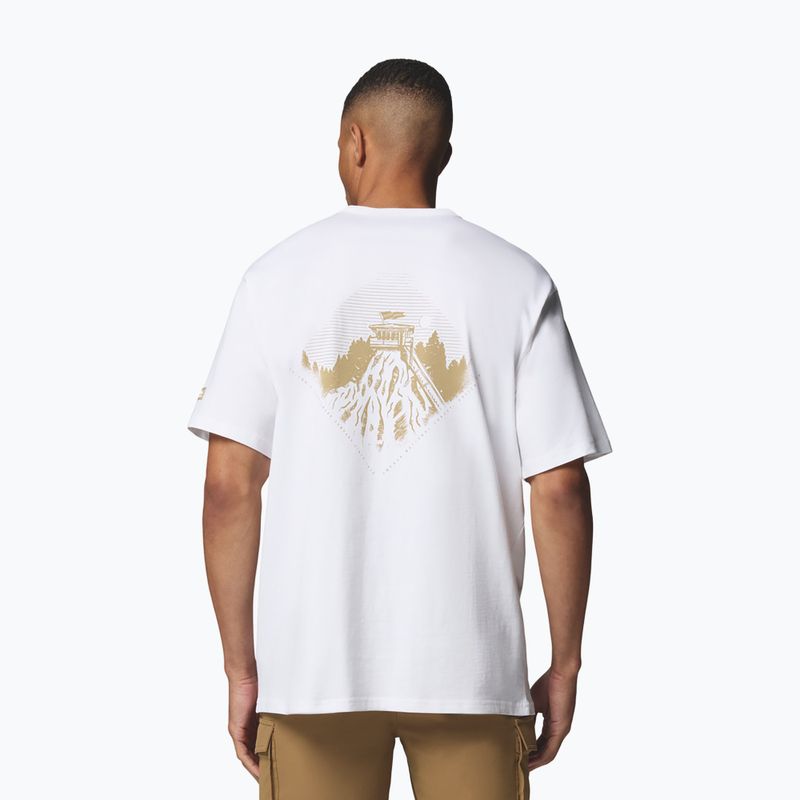 Pánské tričko Columbia CSC Heavyweight Back Graphic Tee white/heritage 3