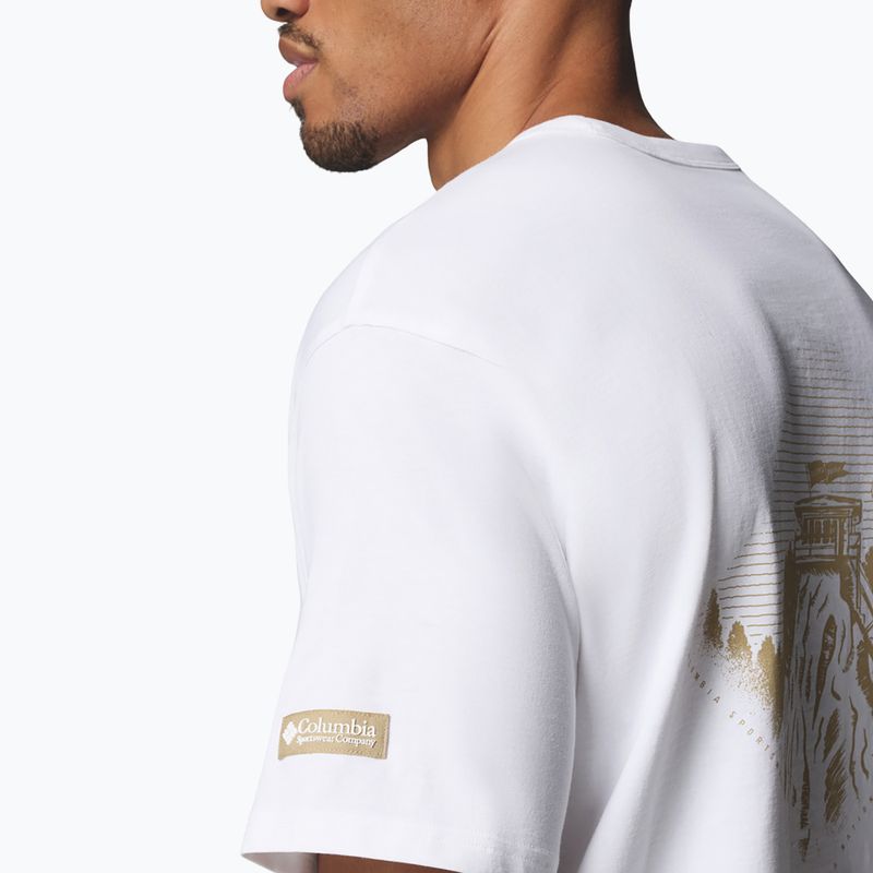 Pánské tričko Columbia CSC Heavyweight Back Graphic Tee white/heritage 6