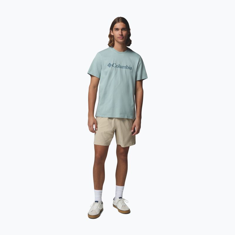 Pánské tričko Columbia CSC Basic Logo Tee crushed blue/gem columbia 2