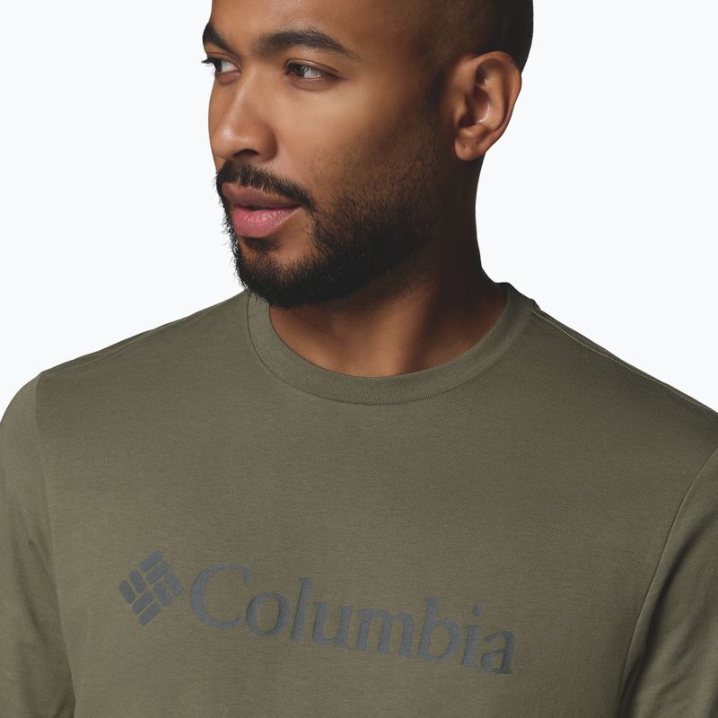 Pánské tričko Columbia CSC Basic Logo Tee stone green/gem columbia 5