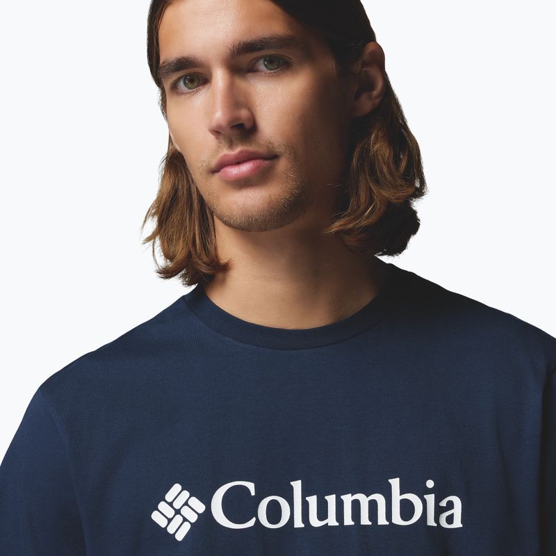 Pánské tričko Columbia CSC Basic Logo Tee collegiate navy/gem columbia 5