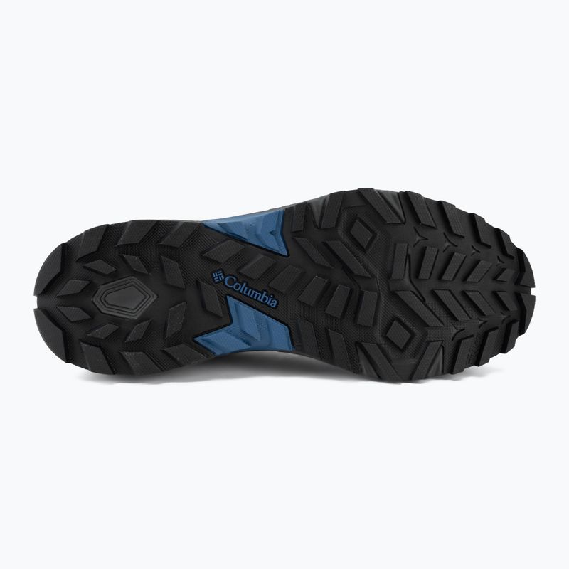 Pánské trekové boty Columbia Tellurix Peak Waterproof black/mountain blue 4