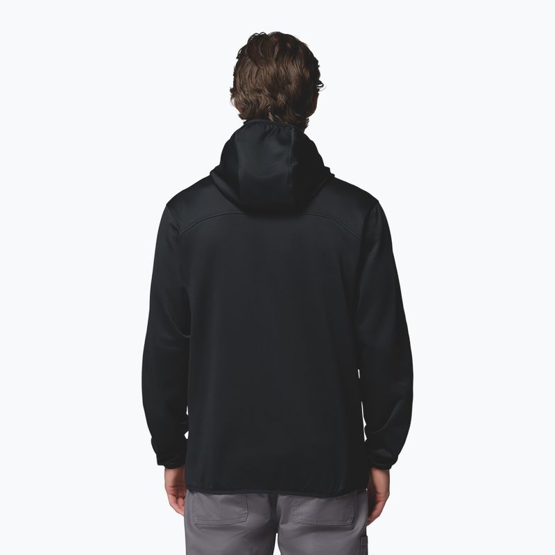 Pánská trekingová mikina Columbia Tall Heights Hdd Grid Fleece Full Zip black 3