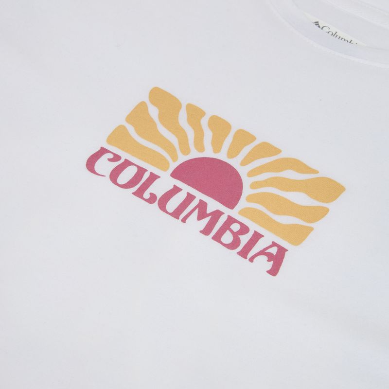 Dámské tričko Columbia Ruby Springs Graphic Fitted white/brandrise 3