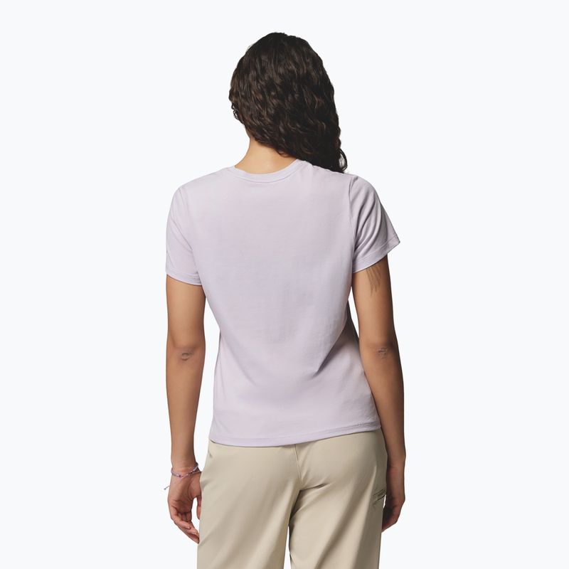 Dámské tričko Columbia Ruby Springs Graphic Fitted lavender pearl/brandrise 3