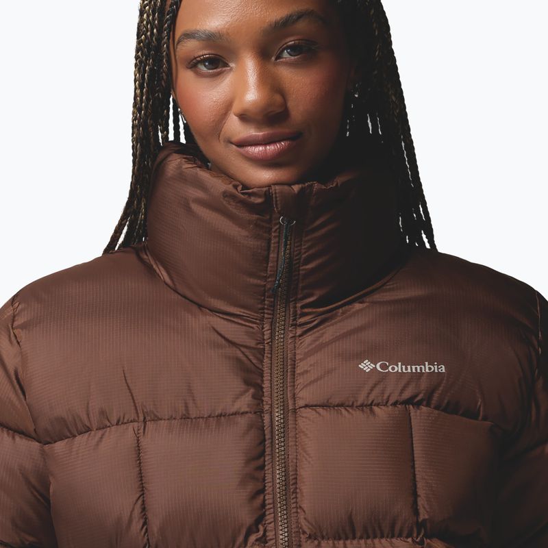 Dámská zateplená bunda Columbia Puffect III Cropped tobacco 6