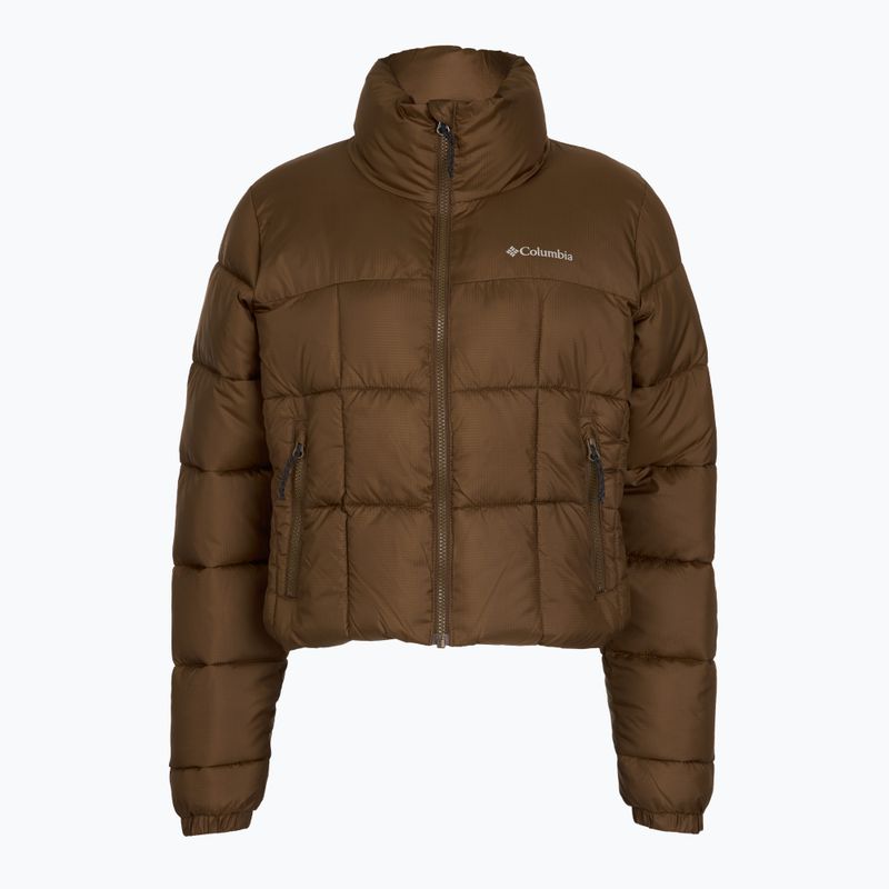 Dámská zateplená bunda Columbia Puffect III Cropped tobacco 7
