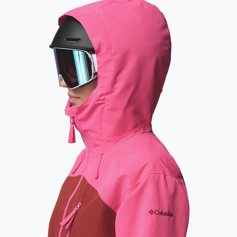 Dámská snowboardová bunda Columbia Coreshot Anorak red oxide/nico 6