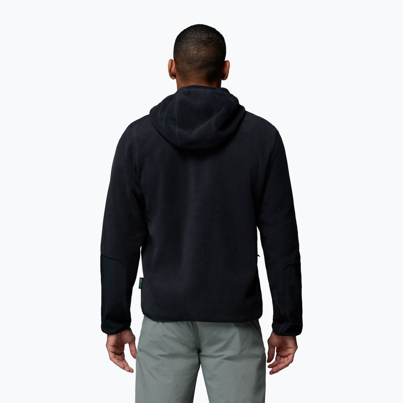 Pánská fleecová mikina Columbia Pacific Arch 200 Hooded FZ Fleece Black 3