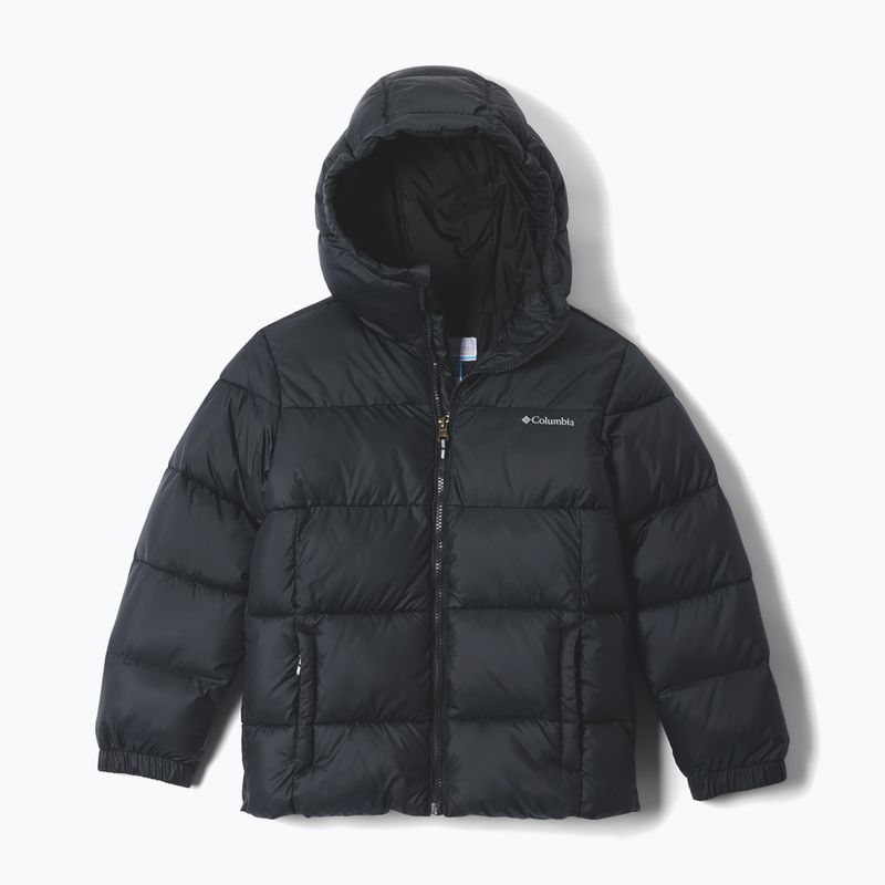 Dětská zateplená bunda Columbia Puffect Hooded Black