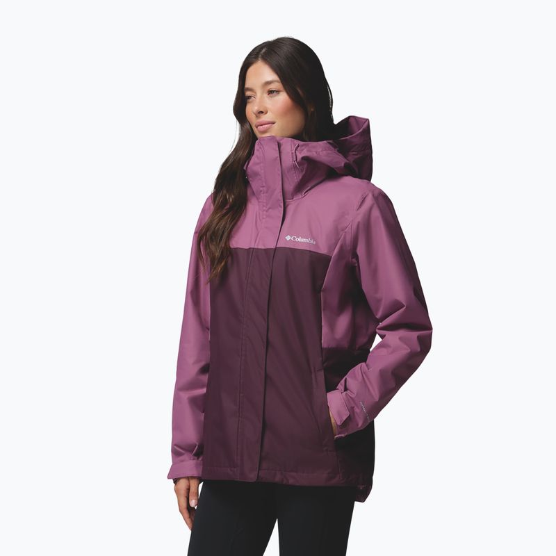 Dámská bunda 3v1 Columbia Hikebound II Interchange antique mauve/moonvista 6