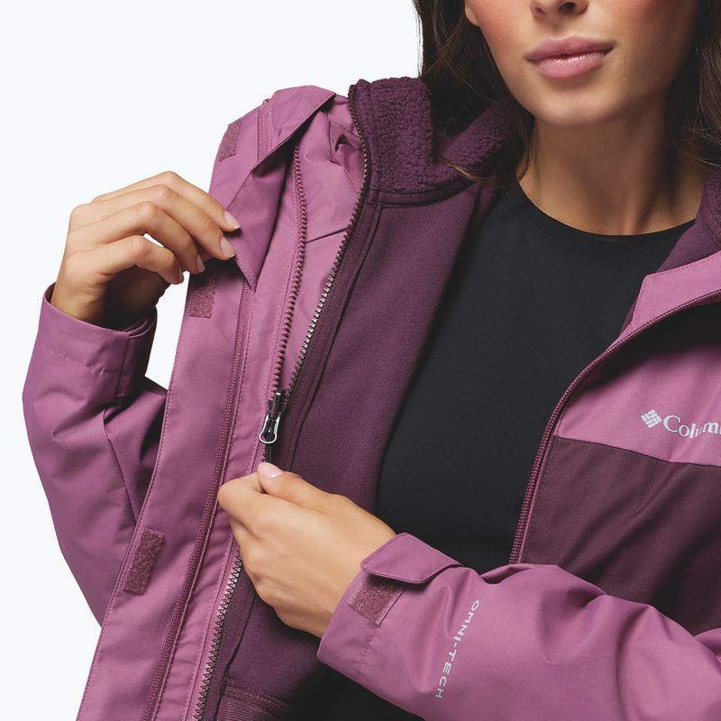 Dámská bunda 3v1 Columbia Hikebound II Interchange antique mauve/moonvista 9