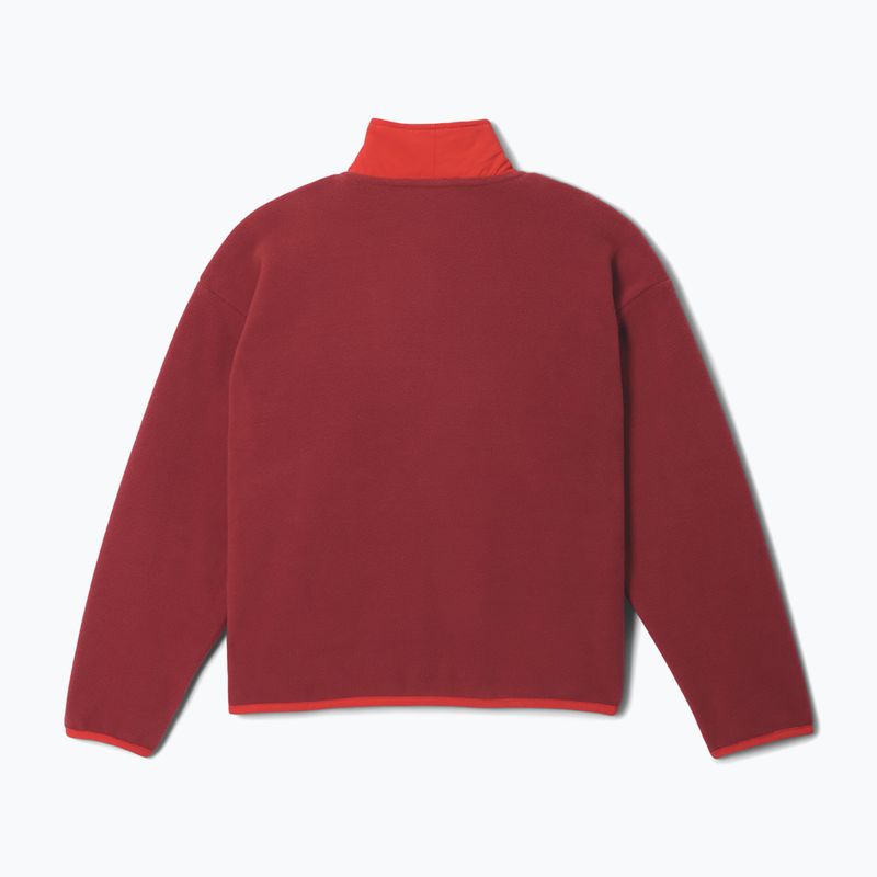 Dětská fleecová mikina Columbia Sequoia Grove Full Zip Fleece red oxide/super sonic 2