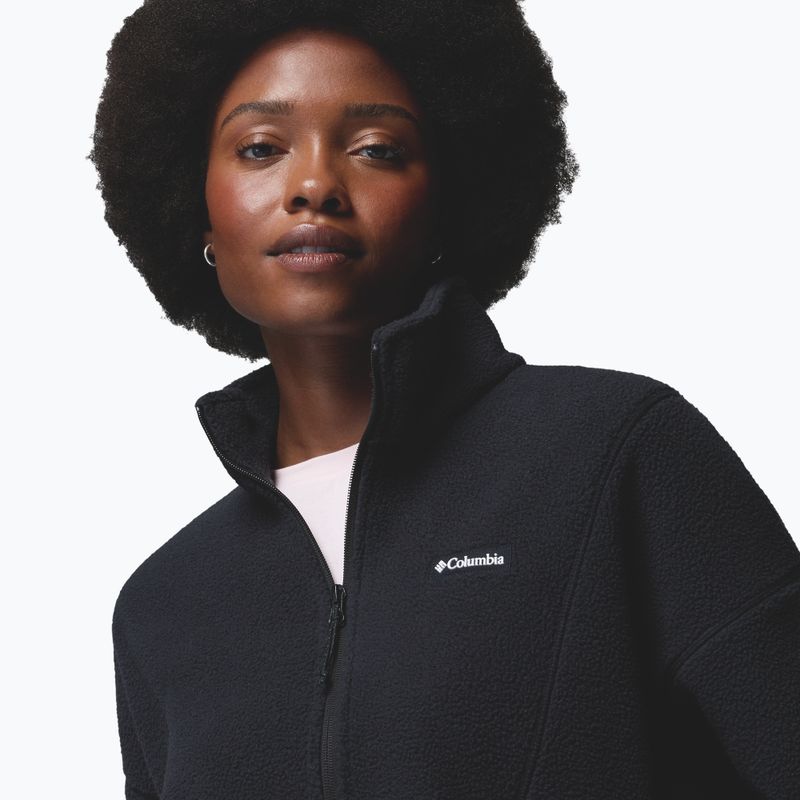 Dámská fleecová mikina Columbia Timber Meadow MTR Fleece HZ black 5
