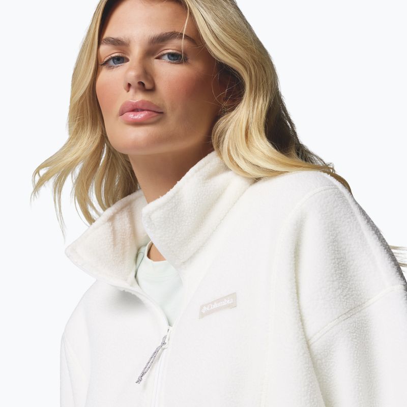 Dámská fleecová mikina Columbia Timber Meadow MTR Fleece HZ sea salt 5