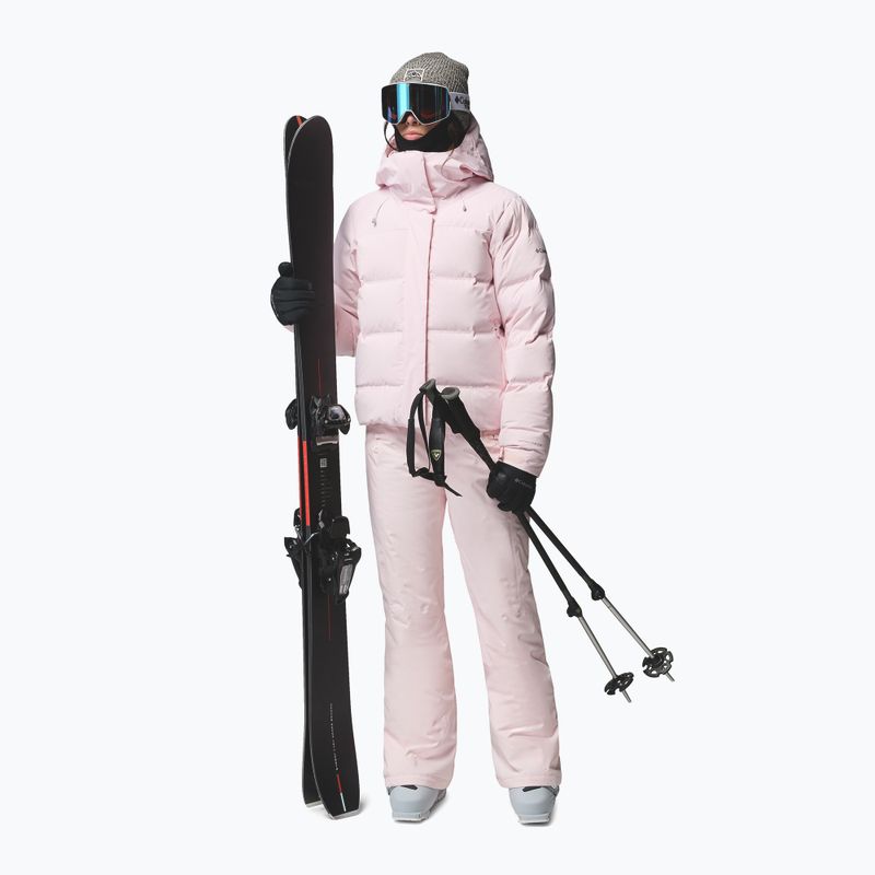 Dámská lyžařská bunda Columbia Roffe Ridge Down Heat Seal powder pink 2
