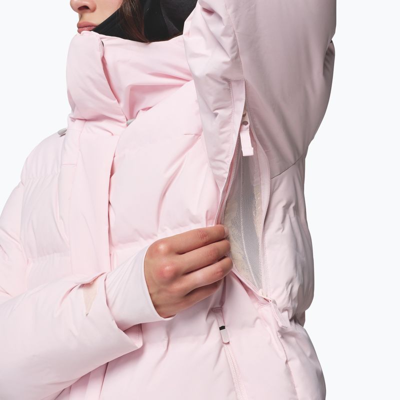 Dámská lyžařská bunda Columbia Roffe Ridge Down Heat Seal powder pink 9